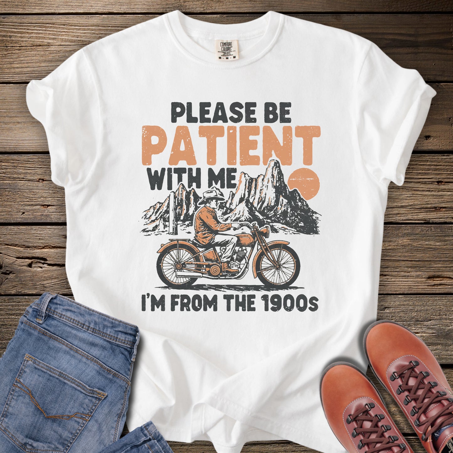I'm From The 1900s Vintage Motorcycle T-Shirt