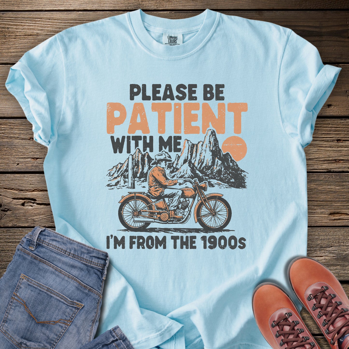I'm From The 1900s Vintage Motorcycle T-Shirt