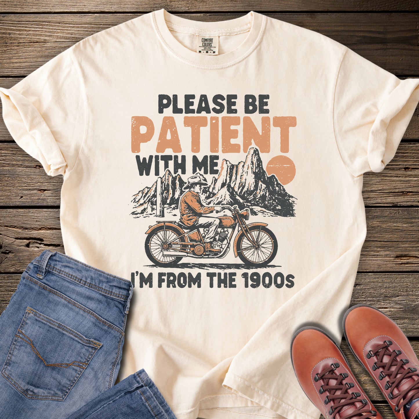 I'm From The 1900s Vintage Motorcycle T-Shirt