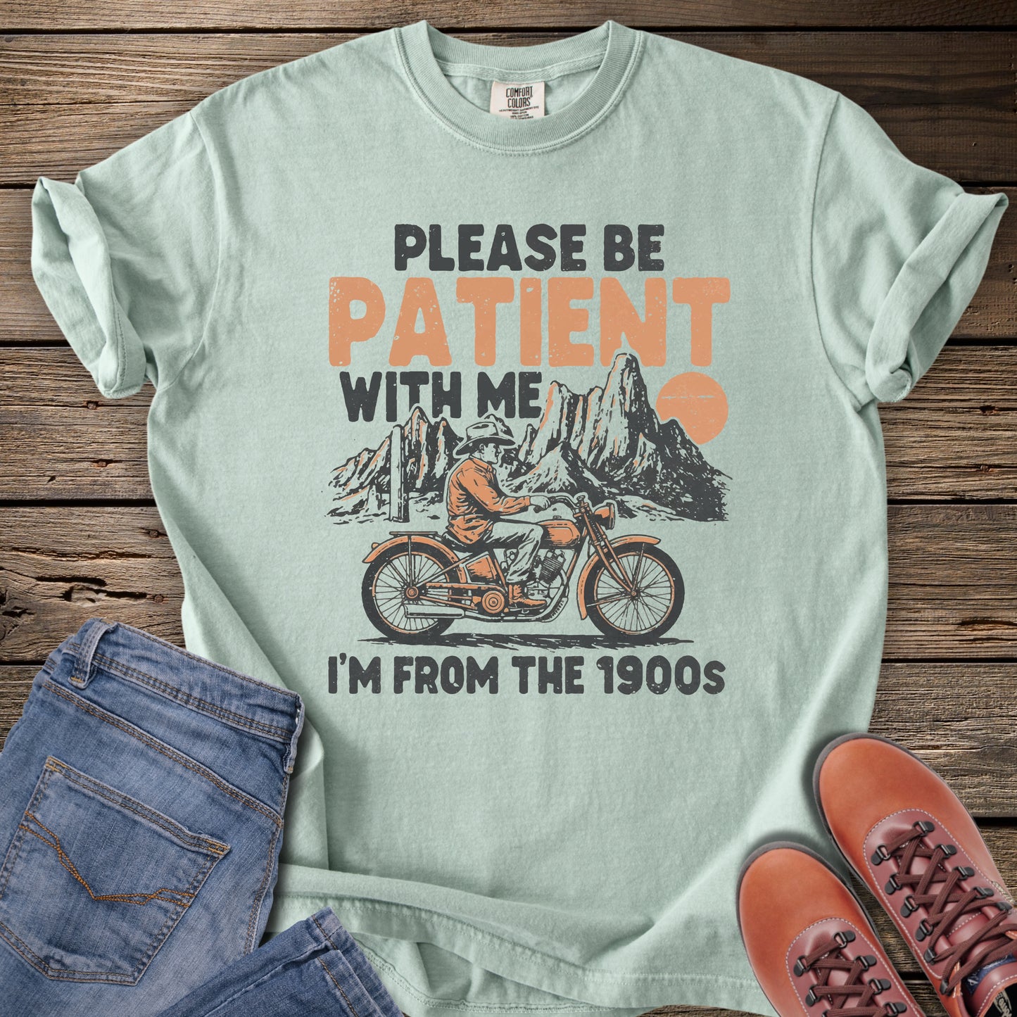 I'm From The 1900s Vintage Motorcycle T-Shirt