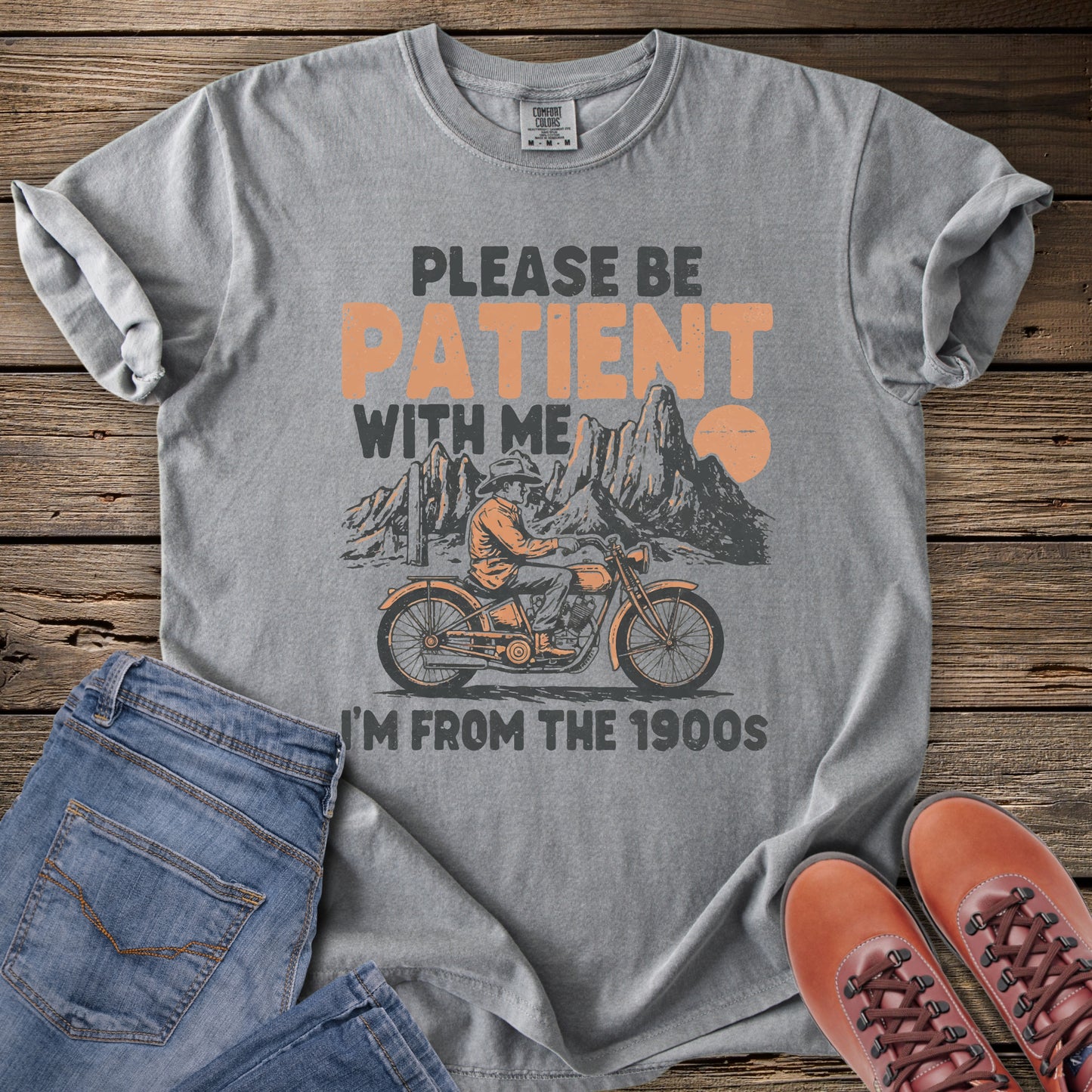 I'm From The 1900s Vintage Motorcycle T-Shirt