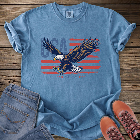 Patriotic Eagle USA T-Shirt