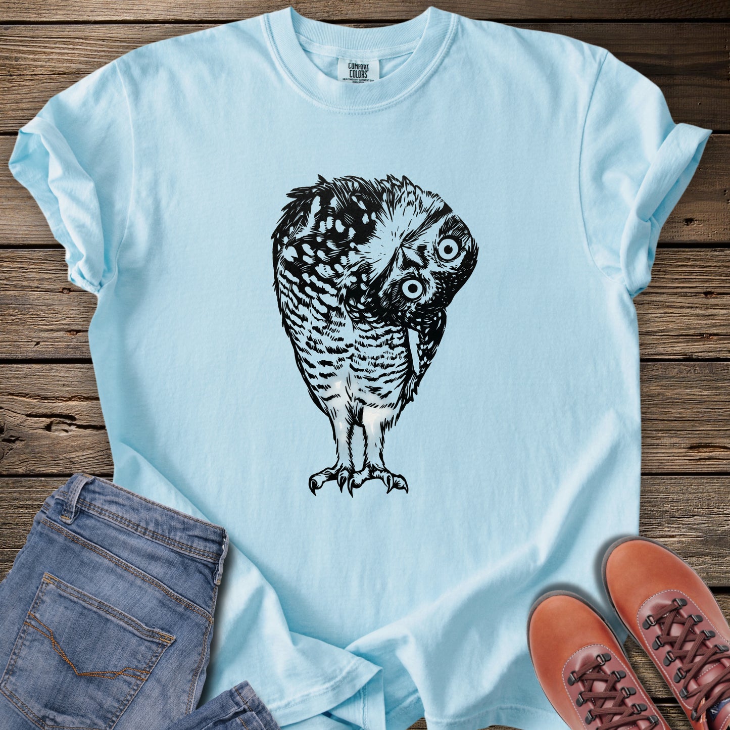Hoot You Looking At? Owl T-Shirt