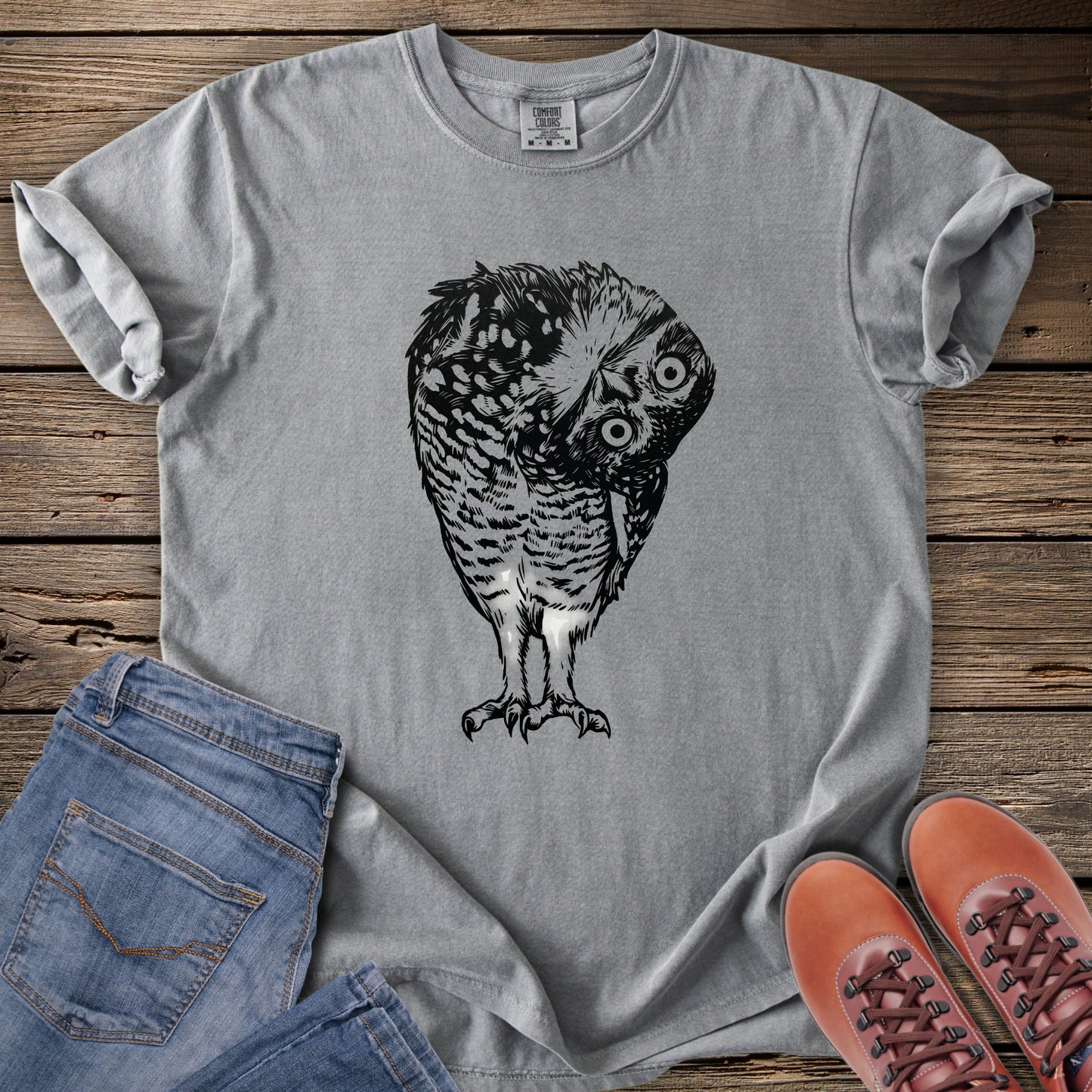 Hoot You Looking At? Owl T-Shirt