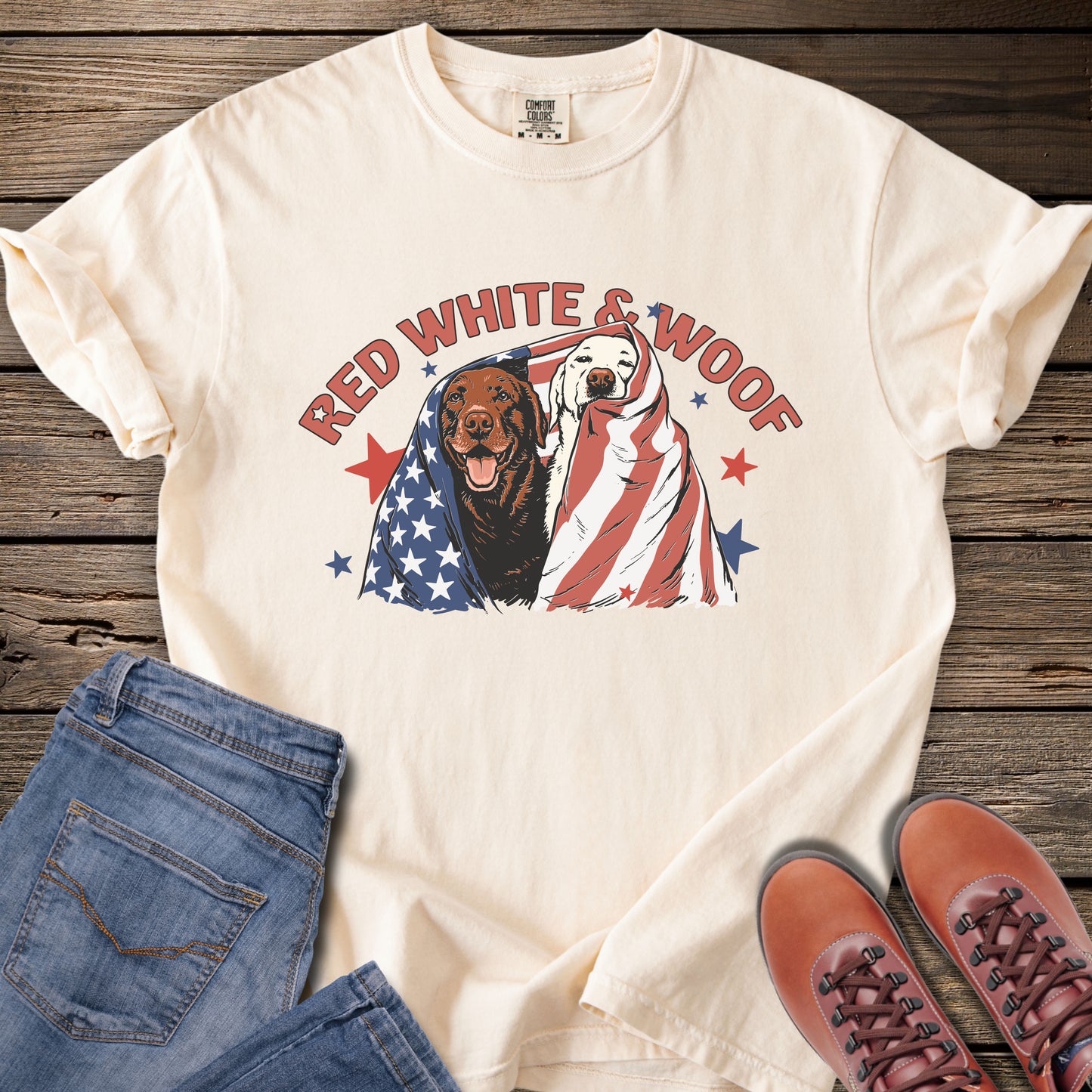 Red White & Woof T-Shirt