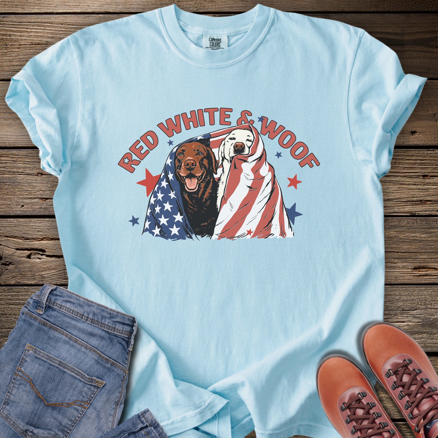Red White & Woof T-Shirt