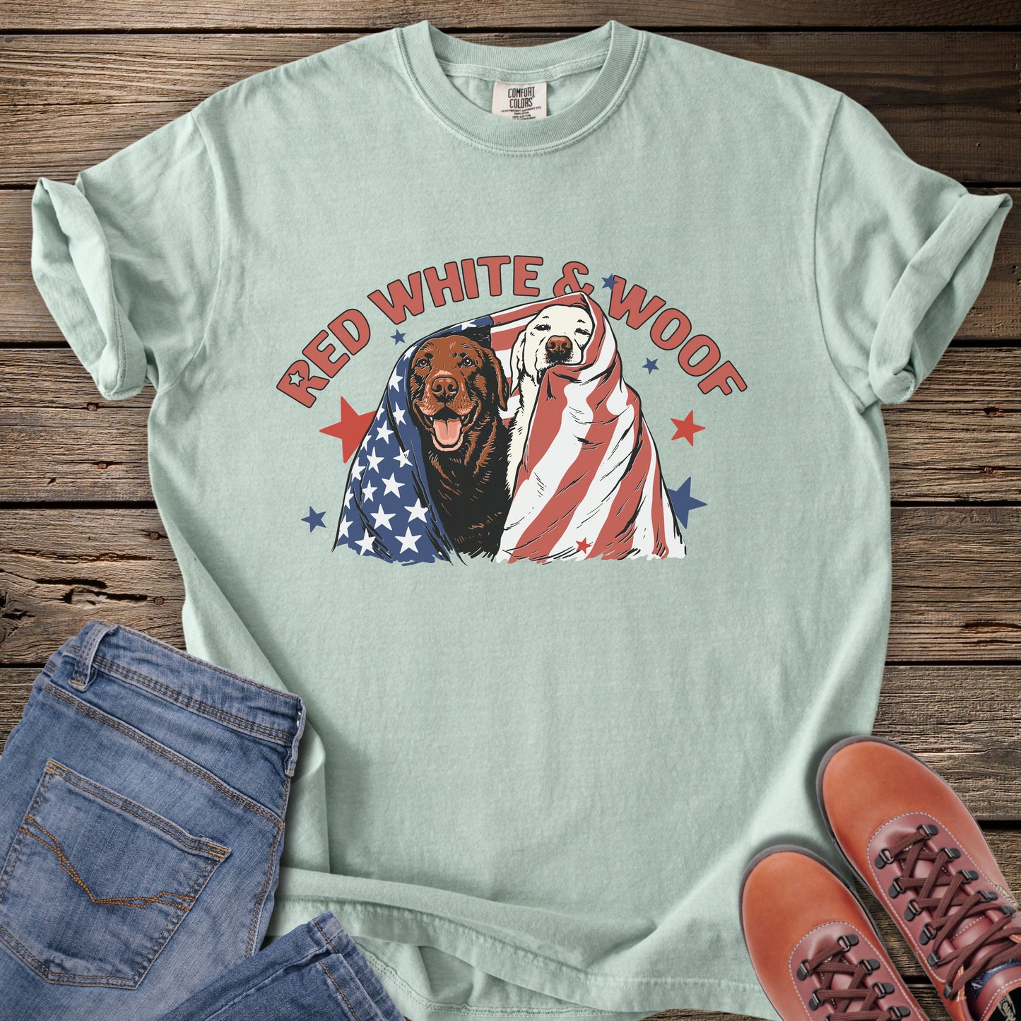 Red White & Woof T-Shirt