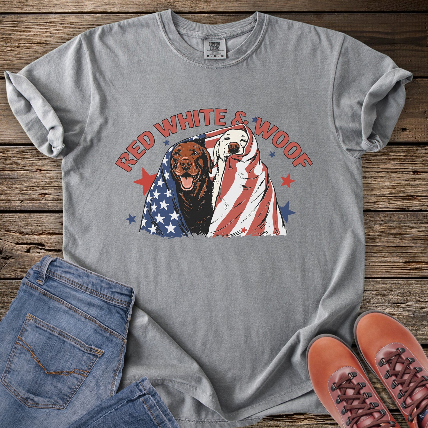 Red White & Woof T-Shirt