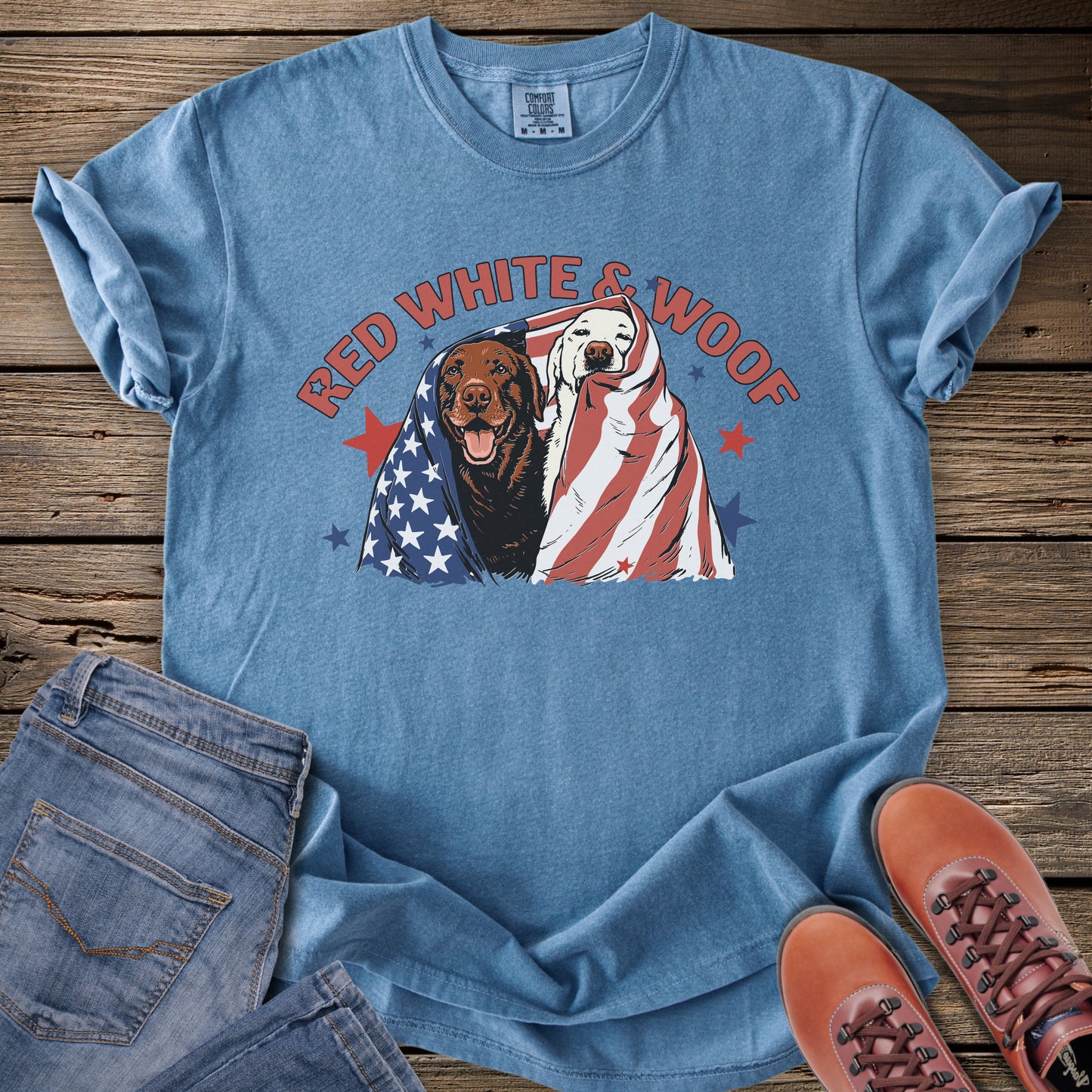 Red White & Woof T-Shirt