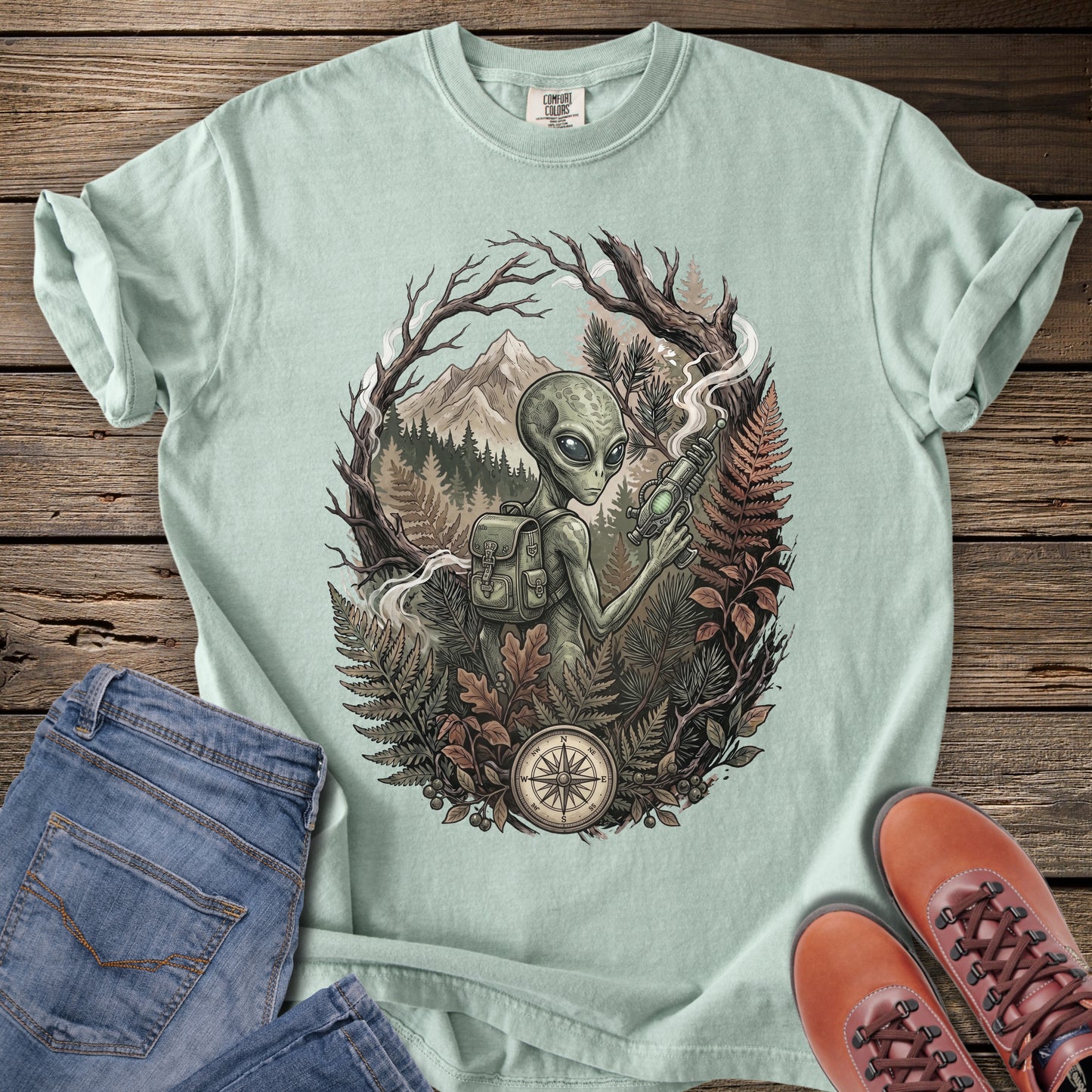 Cosmic Visitor Cryptid T-Shirt