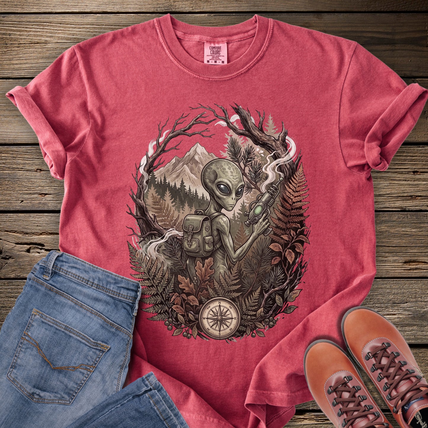 Cosmic Visitor Cryptid T-Shirt