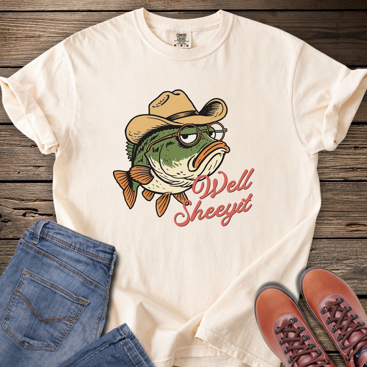 Fishing Bass Well, Sheeyit T-Shirt