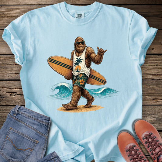 Surfing Sasquatch T-Shirt