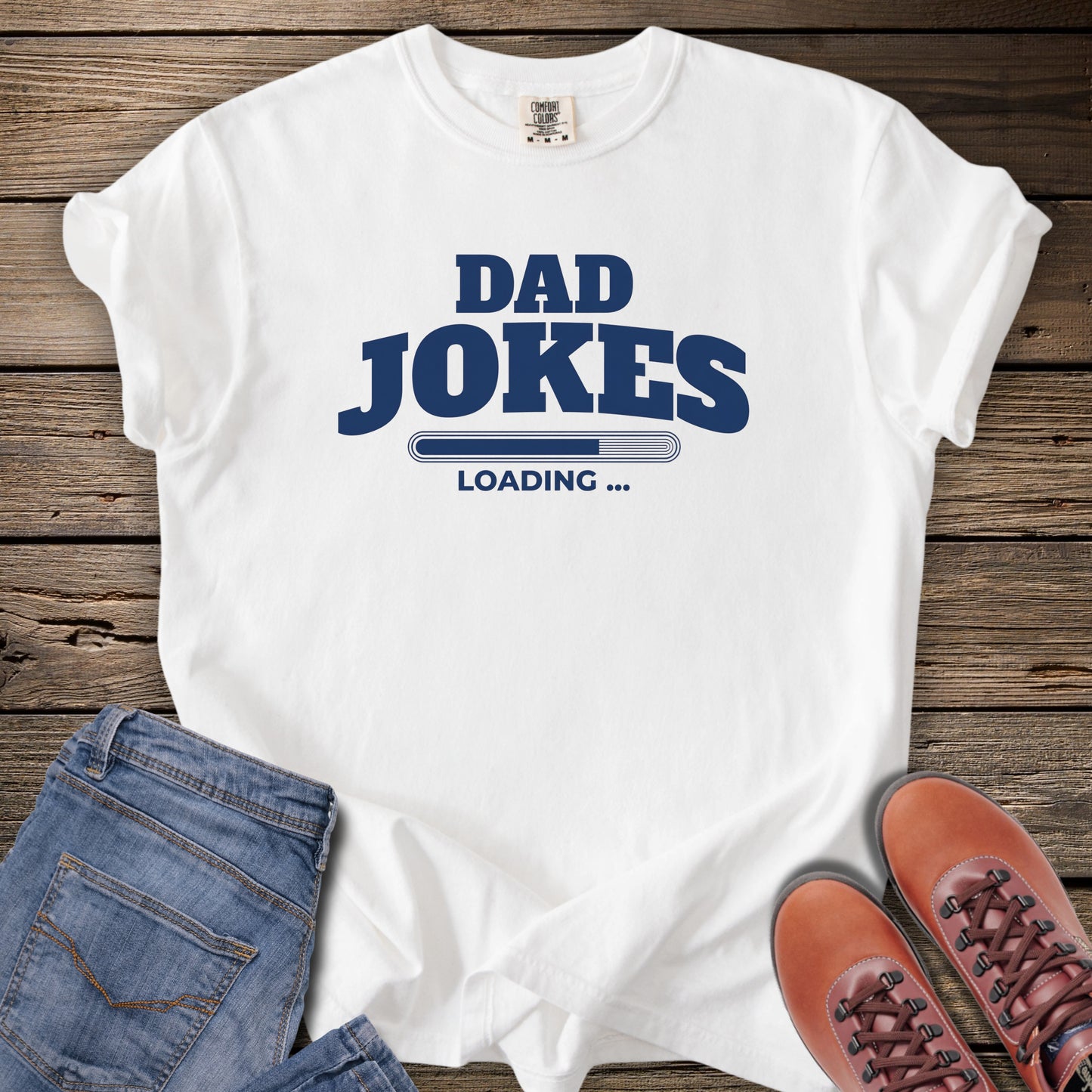 Dad Jokes Loading T-Shirt