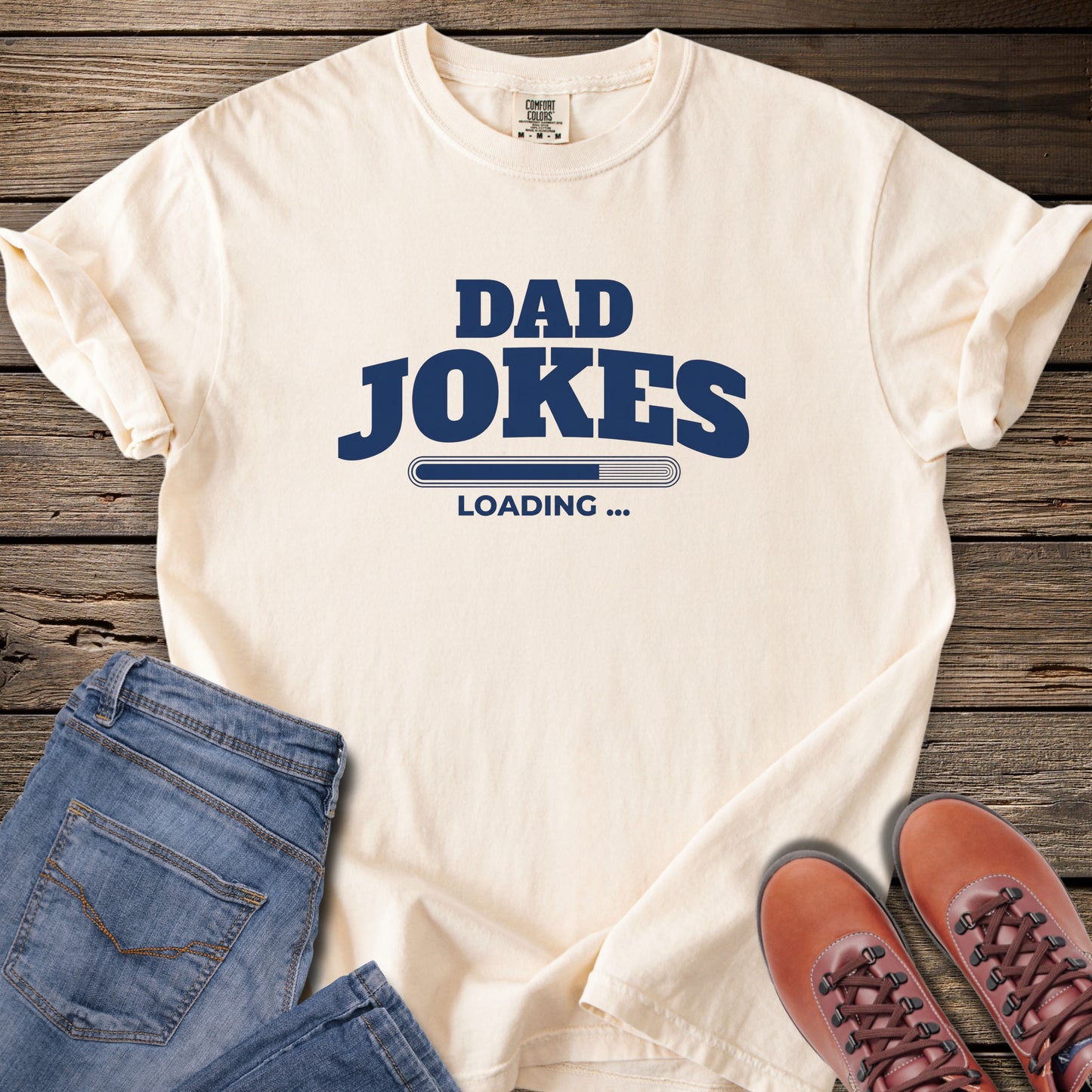 Dad Jokes Loading T-Shirt