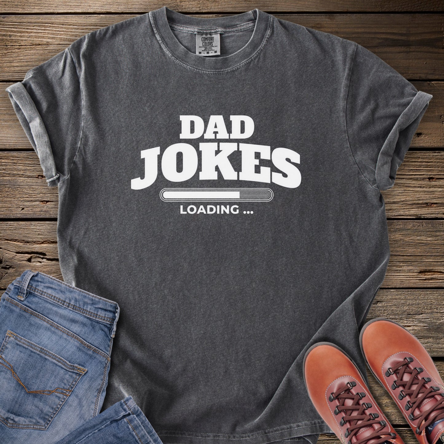 Dad Jokes Loading T-Shirt