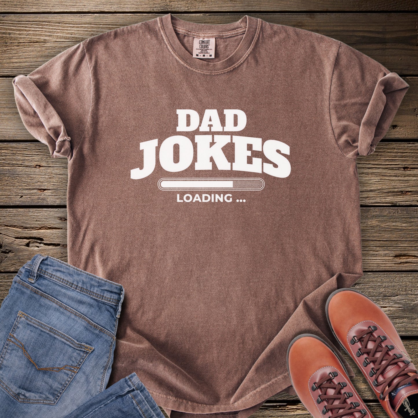 Dad Jokes Loading T-Shirt
