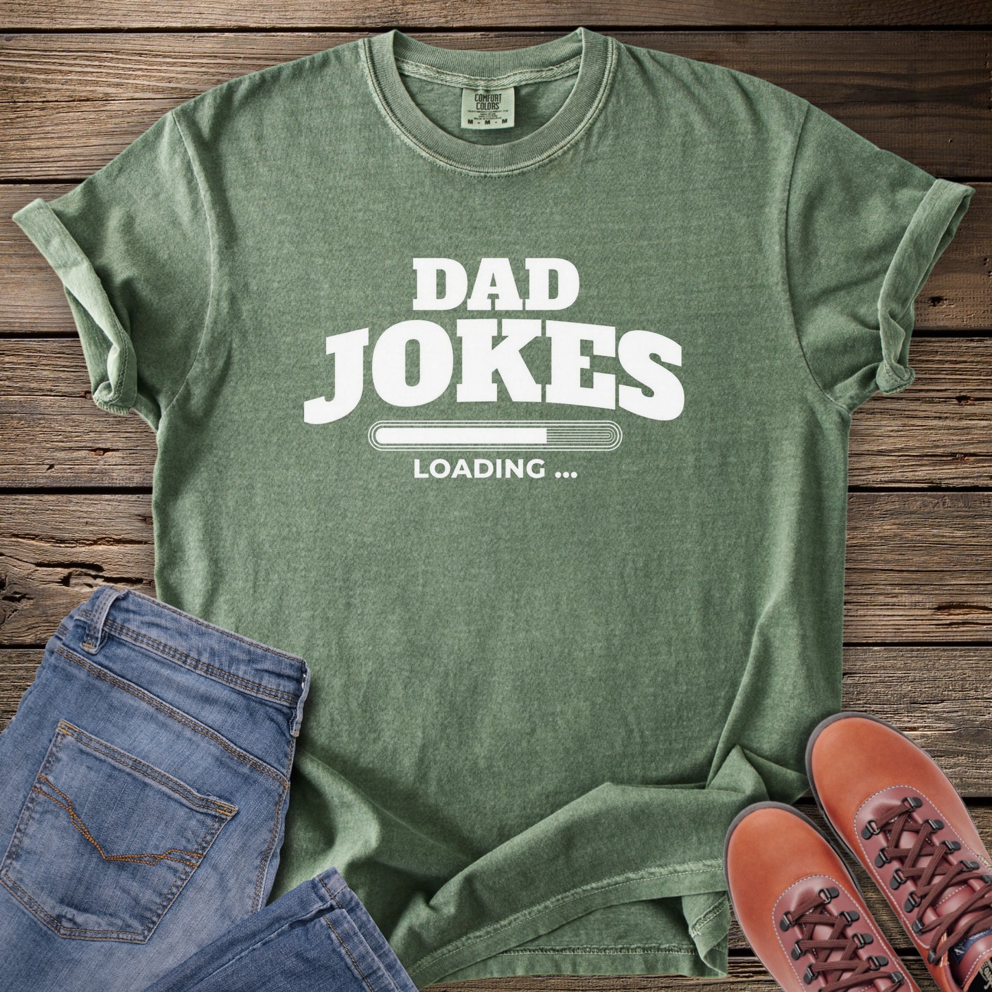 Dad Jokes Loading T-Shirt