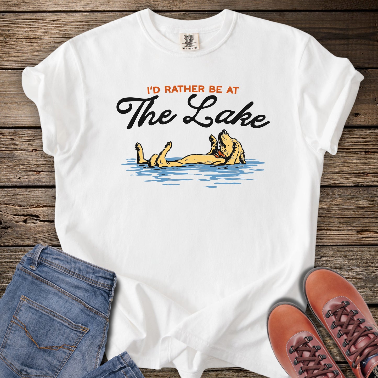 I'd Rather Be At The Lake T-Shirt