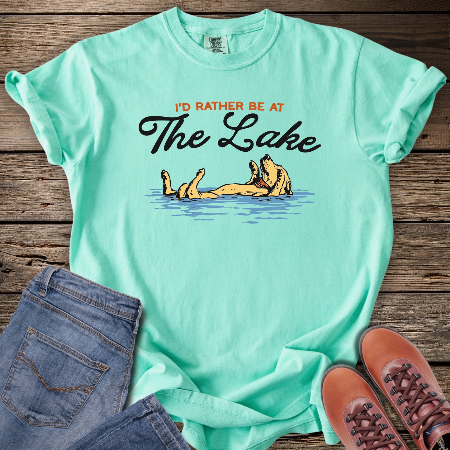 I'd Rather Be At The Lake T-Shirt