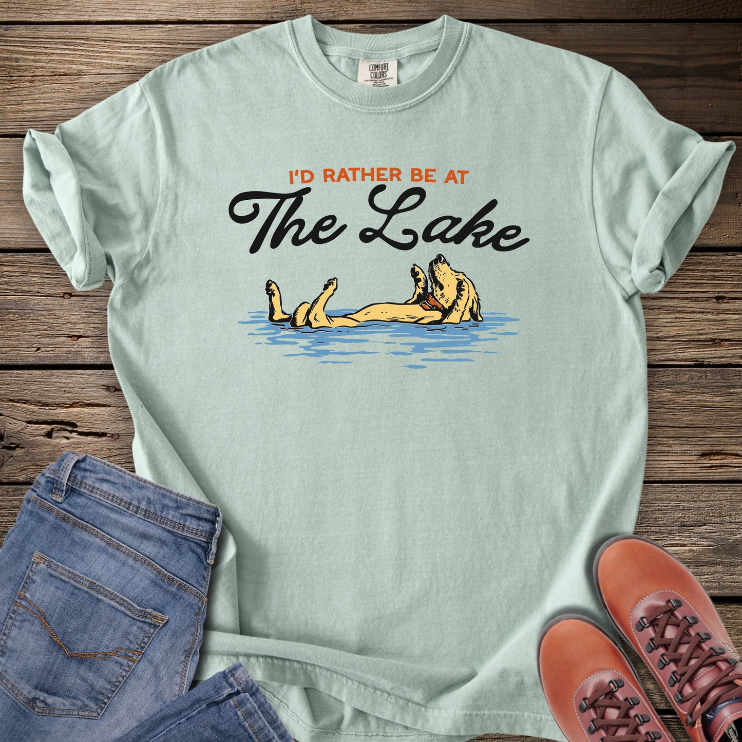 I'd Rather Be At The Lake T-Shirt