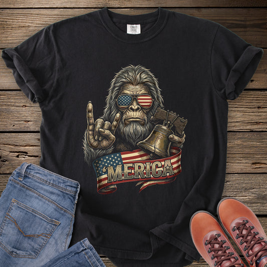 Red, White & Squatch T-Shirt