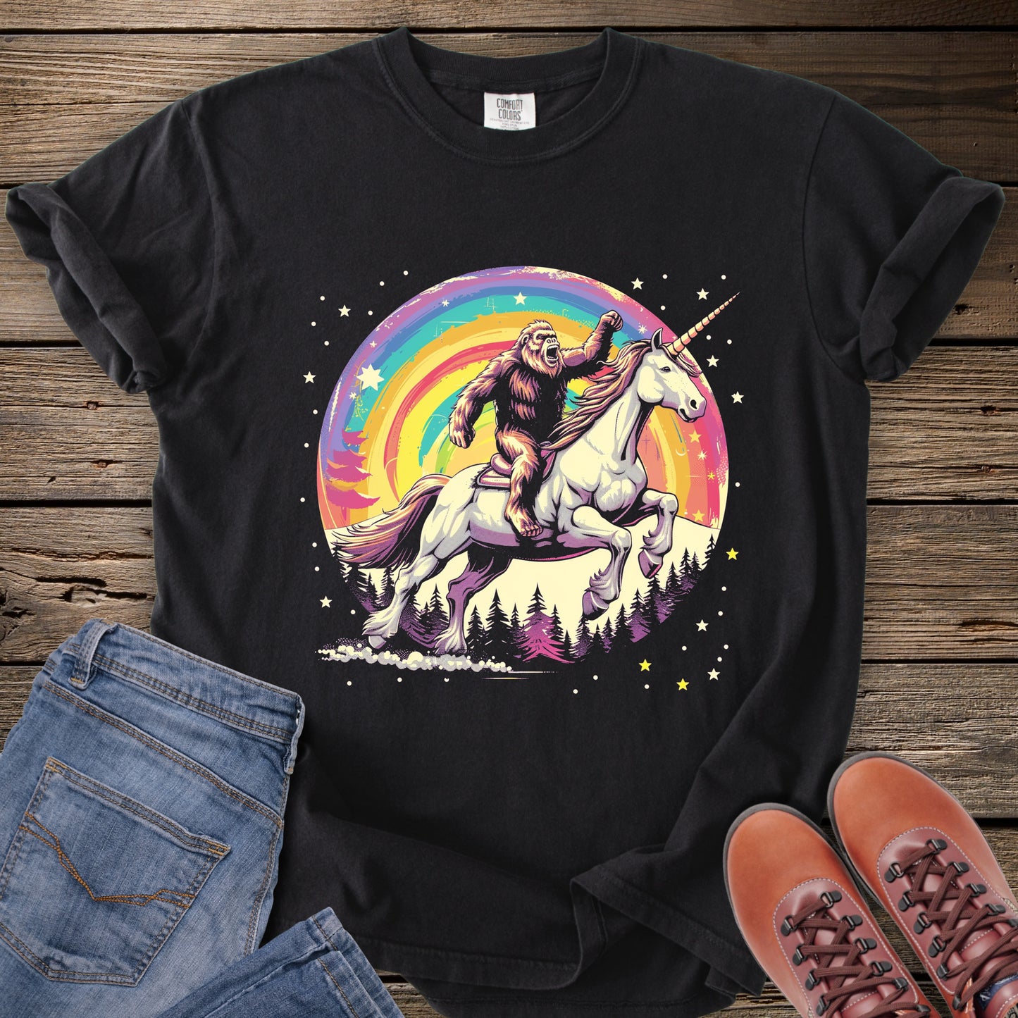 Squatchicorn - The Legendary Ride T-Shirt