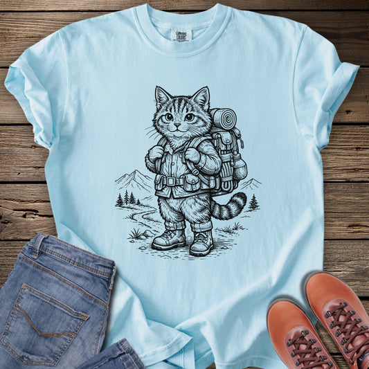 Hiking Cat T-Shirt