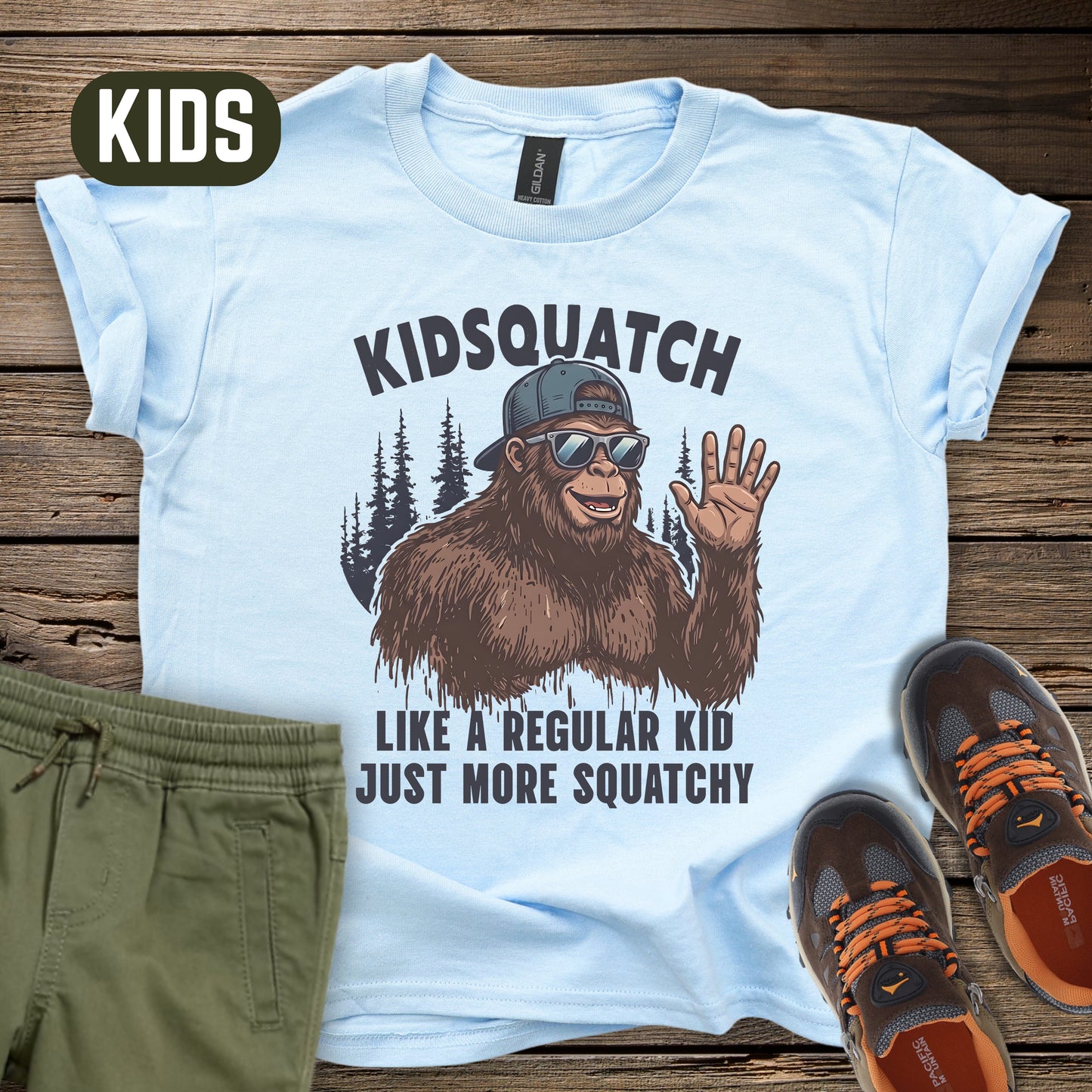 Kidsquatch Kids T-Shirt