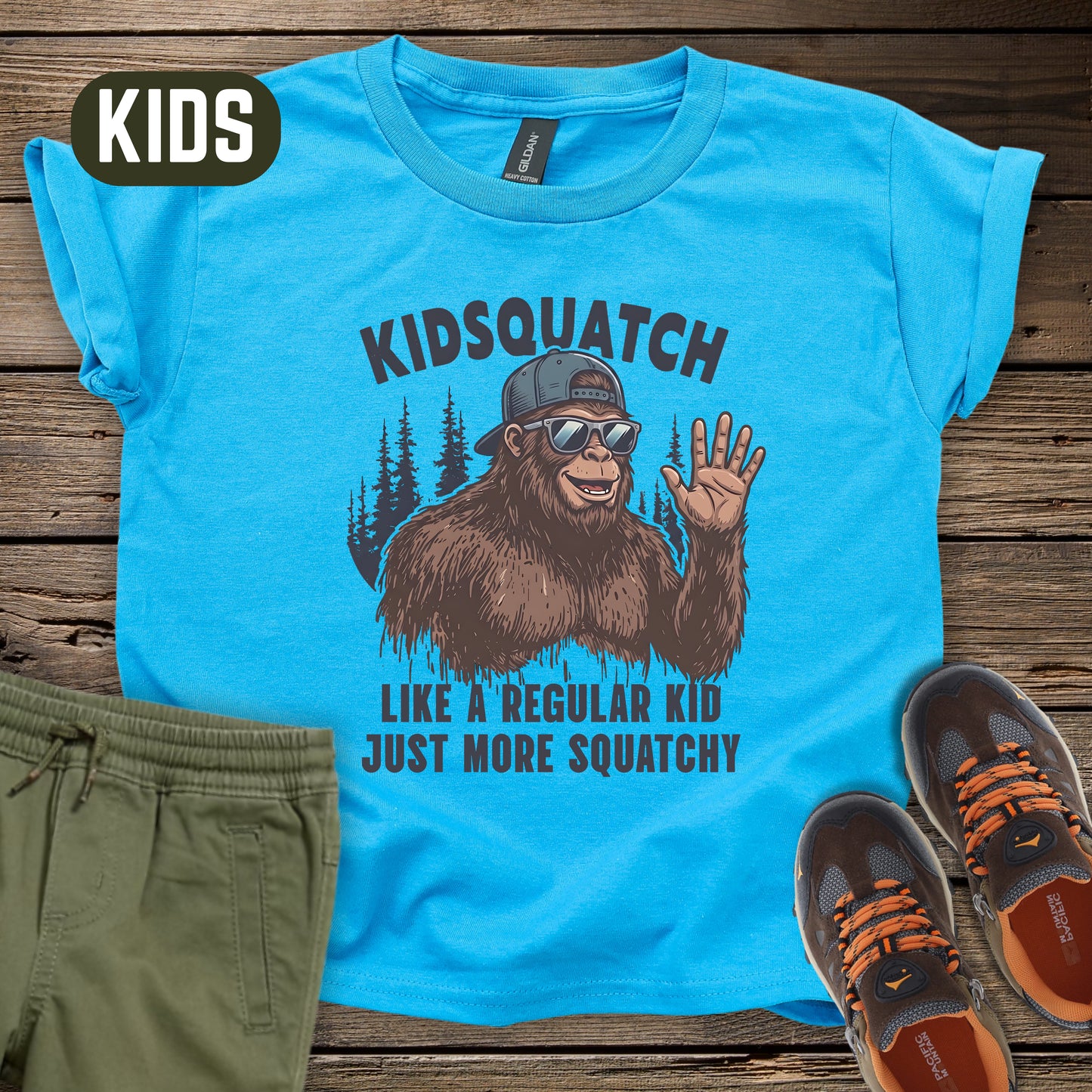 Kidsquatch Kids T-Shirt
