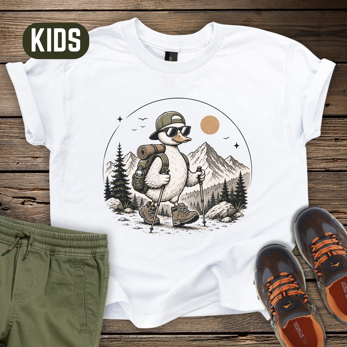 Junior Hiker Kids T-Shirt