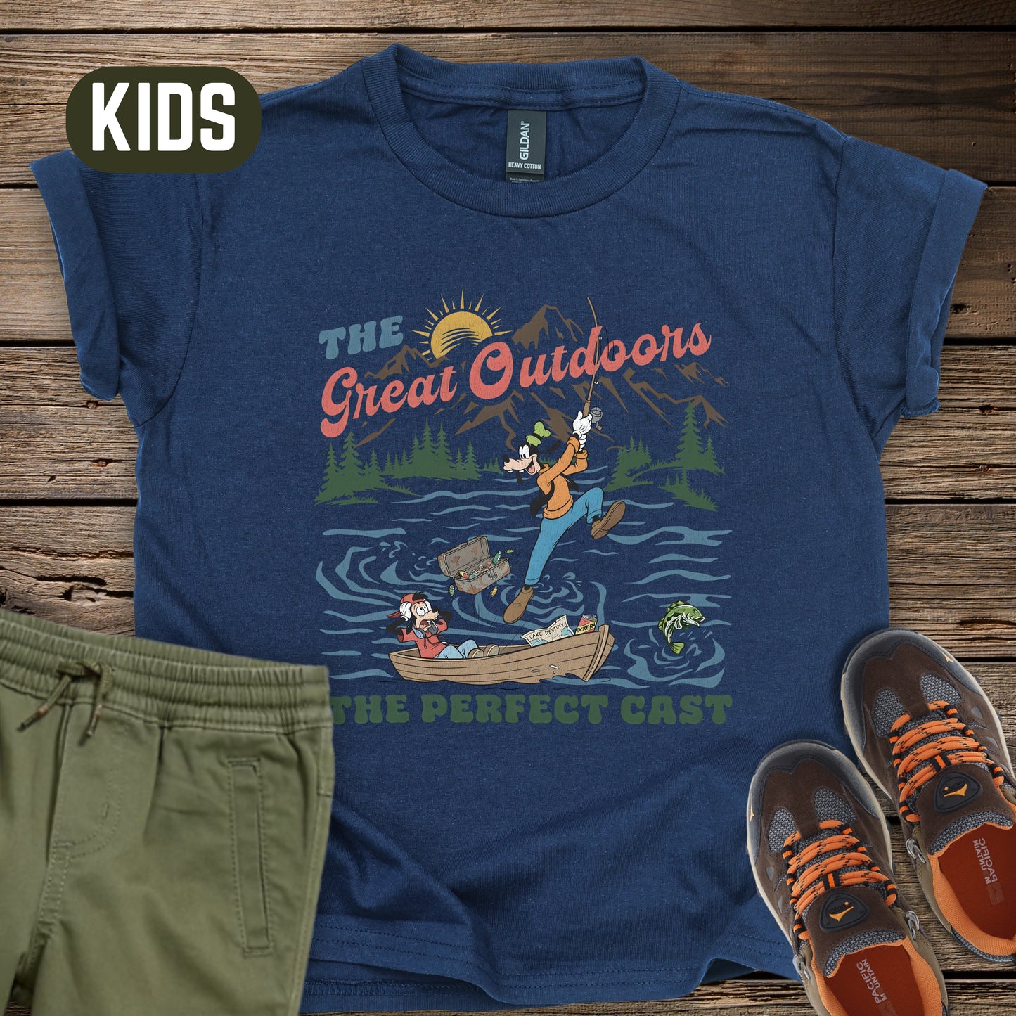 The Perfect Catch Fishing Kids T-Shirt