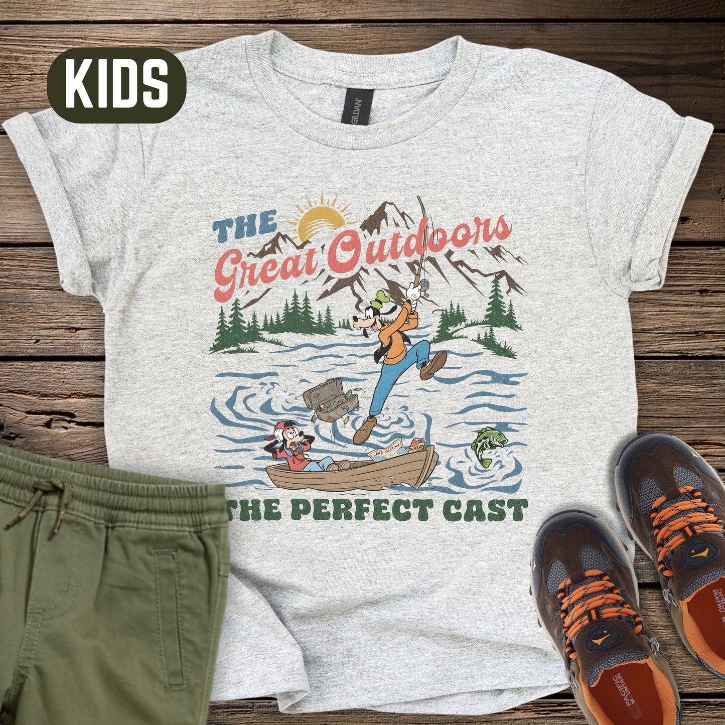 The Perfect Catch Fishing Kids T-Shirt