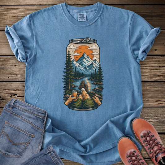 Nature in a Can Mountain View T-Shirt