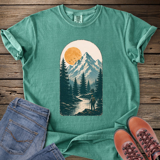 Scenic Forest Peak T-Shirt