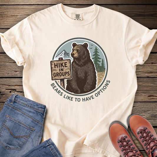 Bears Like to Have Options T-Shirt