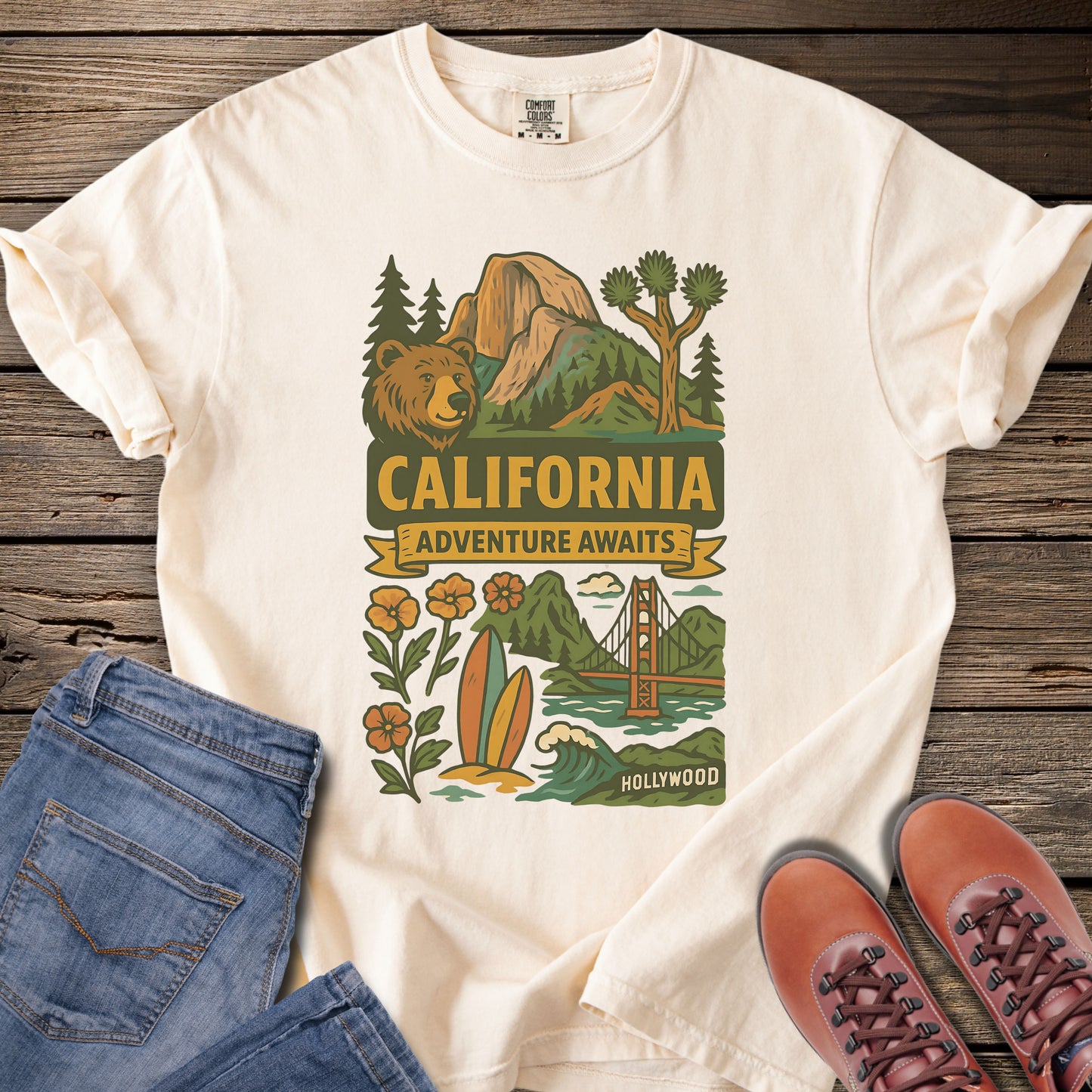 California Adventure Awaits T-Shirt