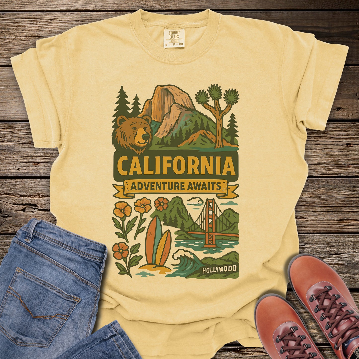 California Adventure Awaits T-Shirt