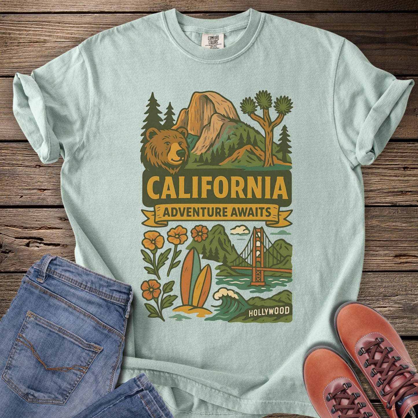 California Adventure Awaits T-Shirt