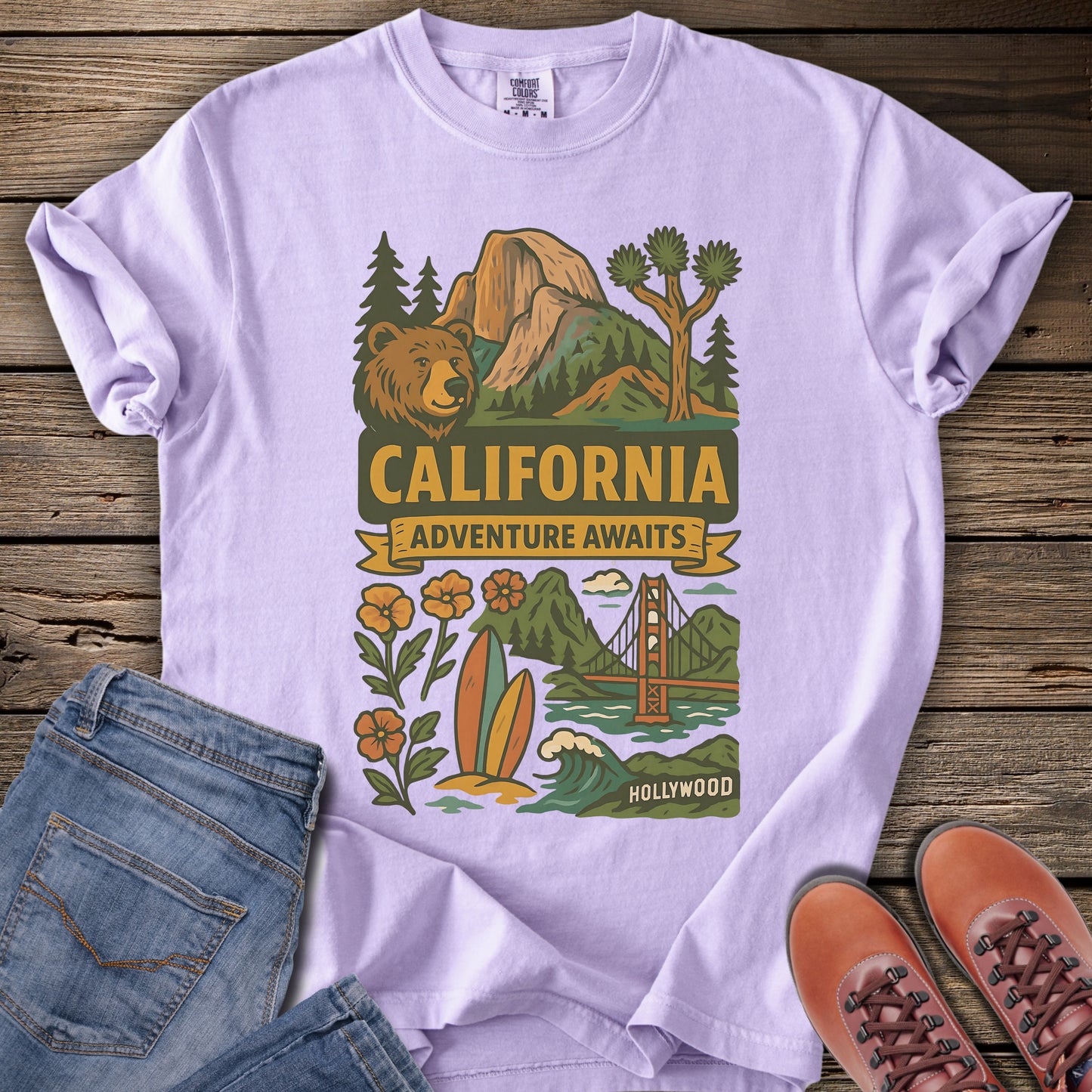 California Adventure Awaits T-Shirt