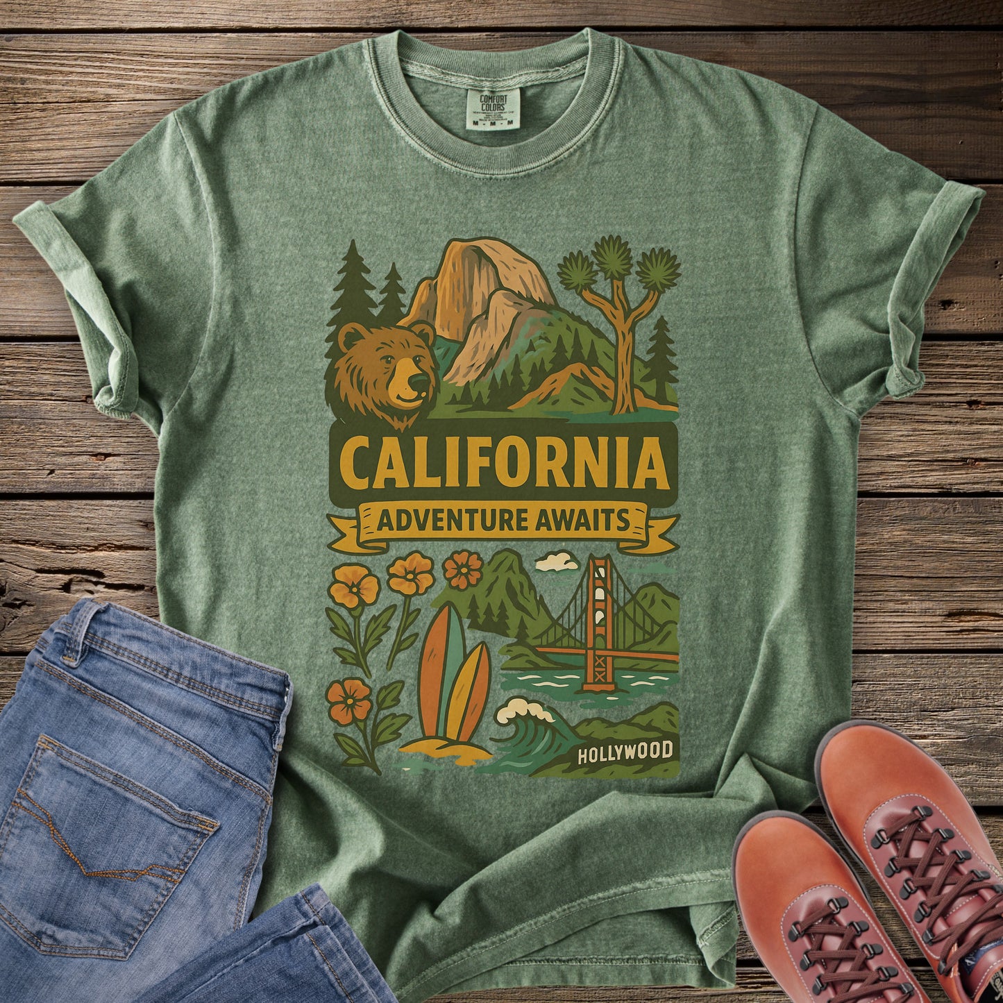 California Adventure Awaits T-Shirt