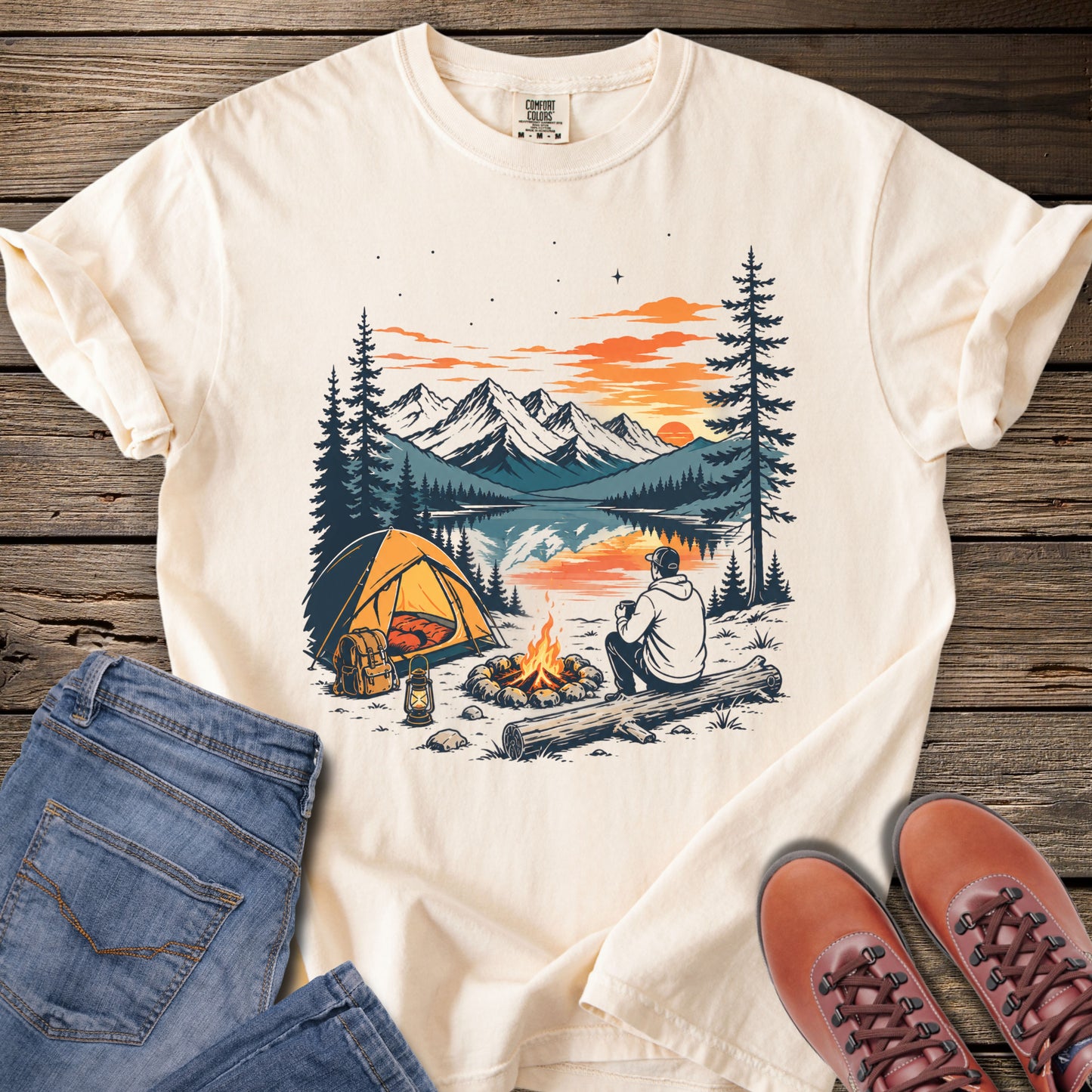 Campfire Reflections T-Shirt