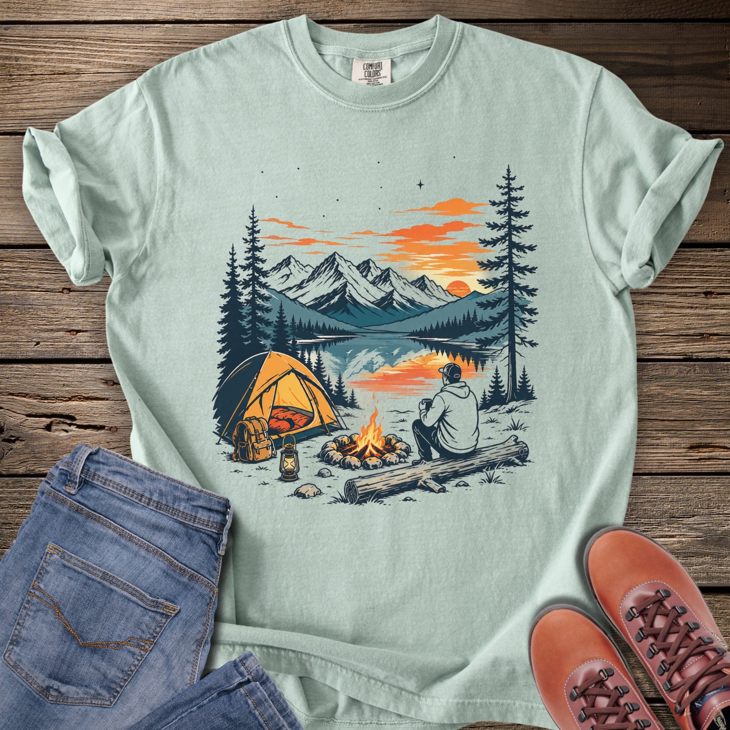 Campfire Reflections T-Shirt