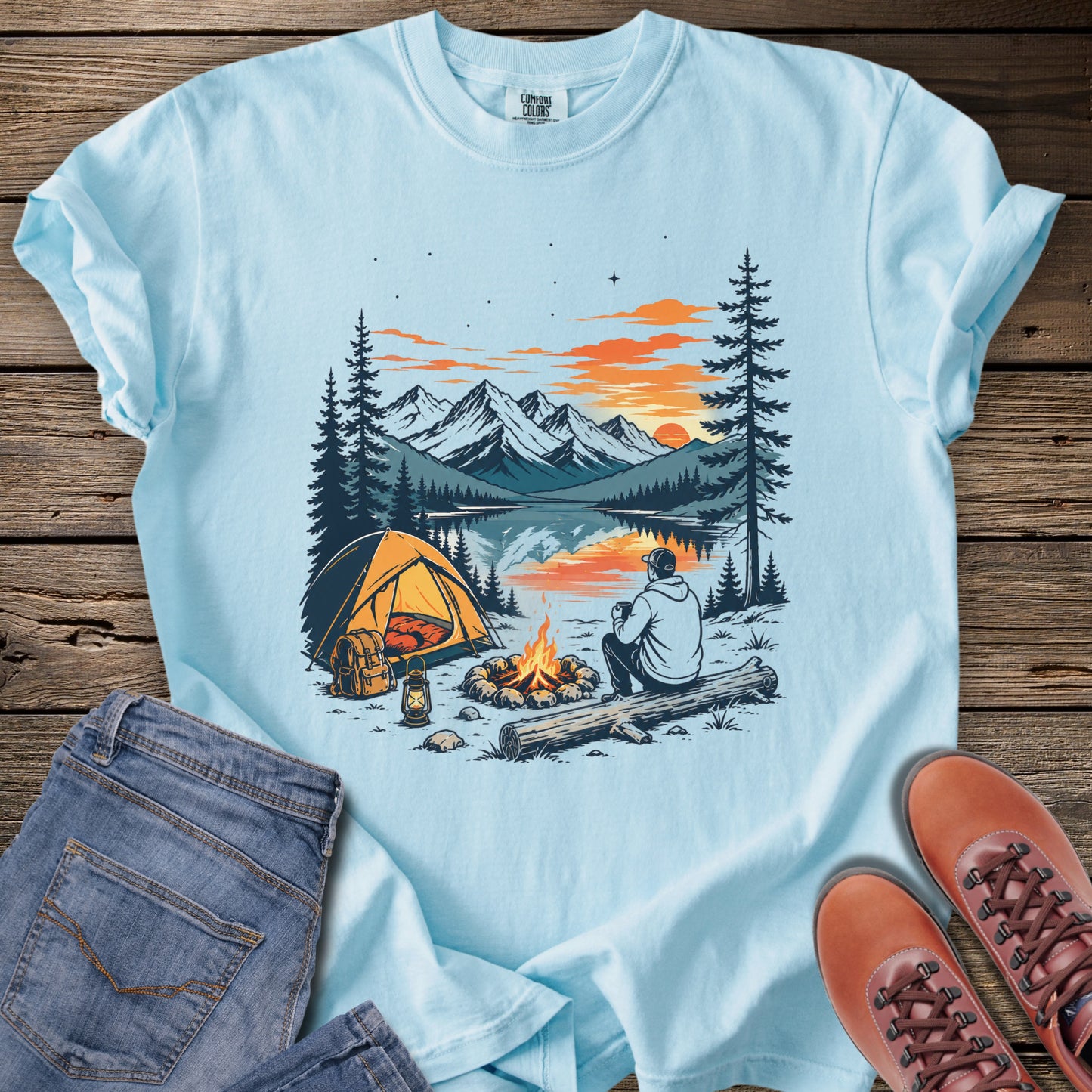 Campfire Reflections T-Shirt