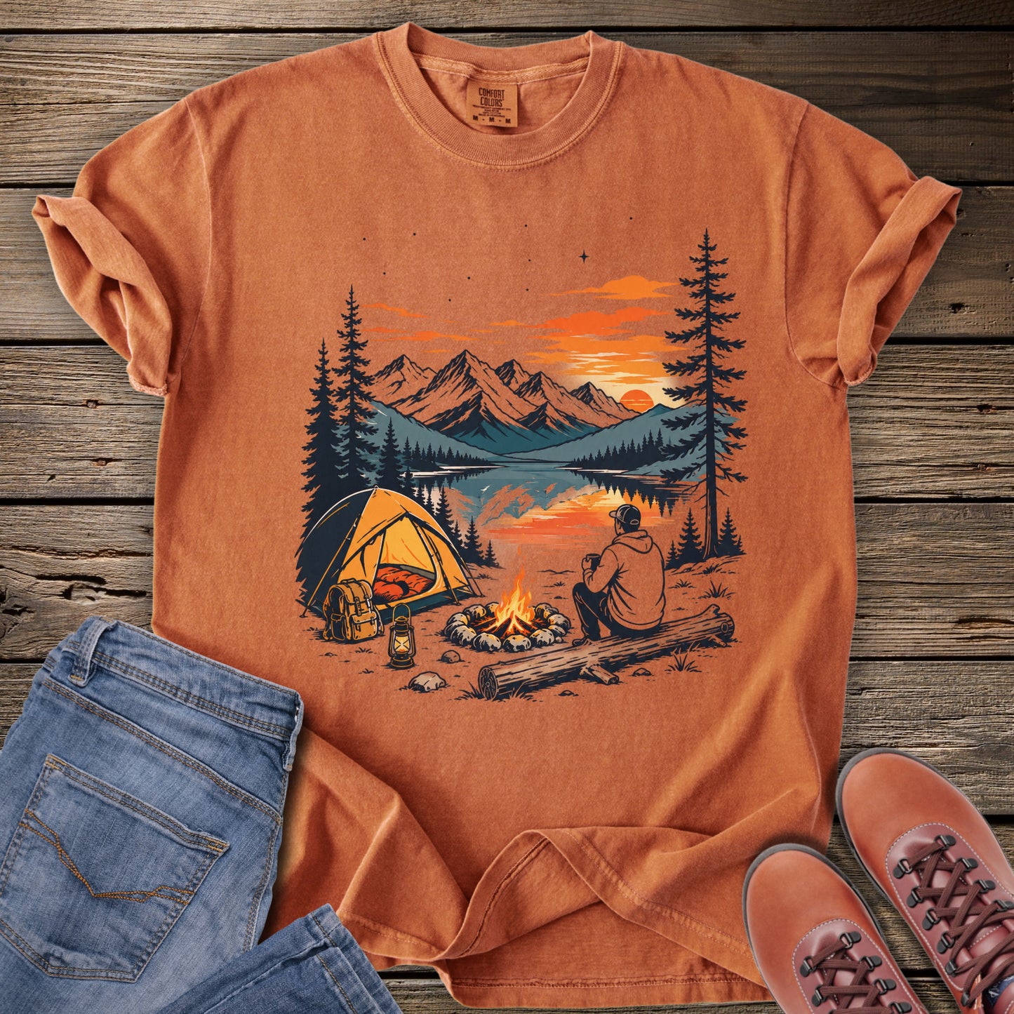 Campfire Reflections T-Shirt