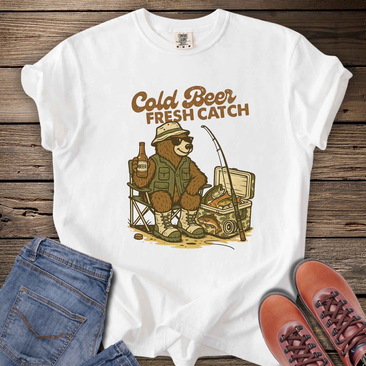 Cold Beer Fresh Catch T-Shirt