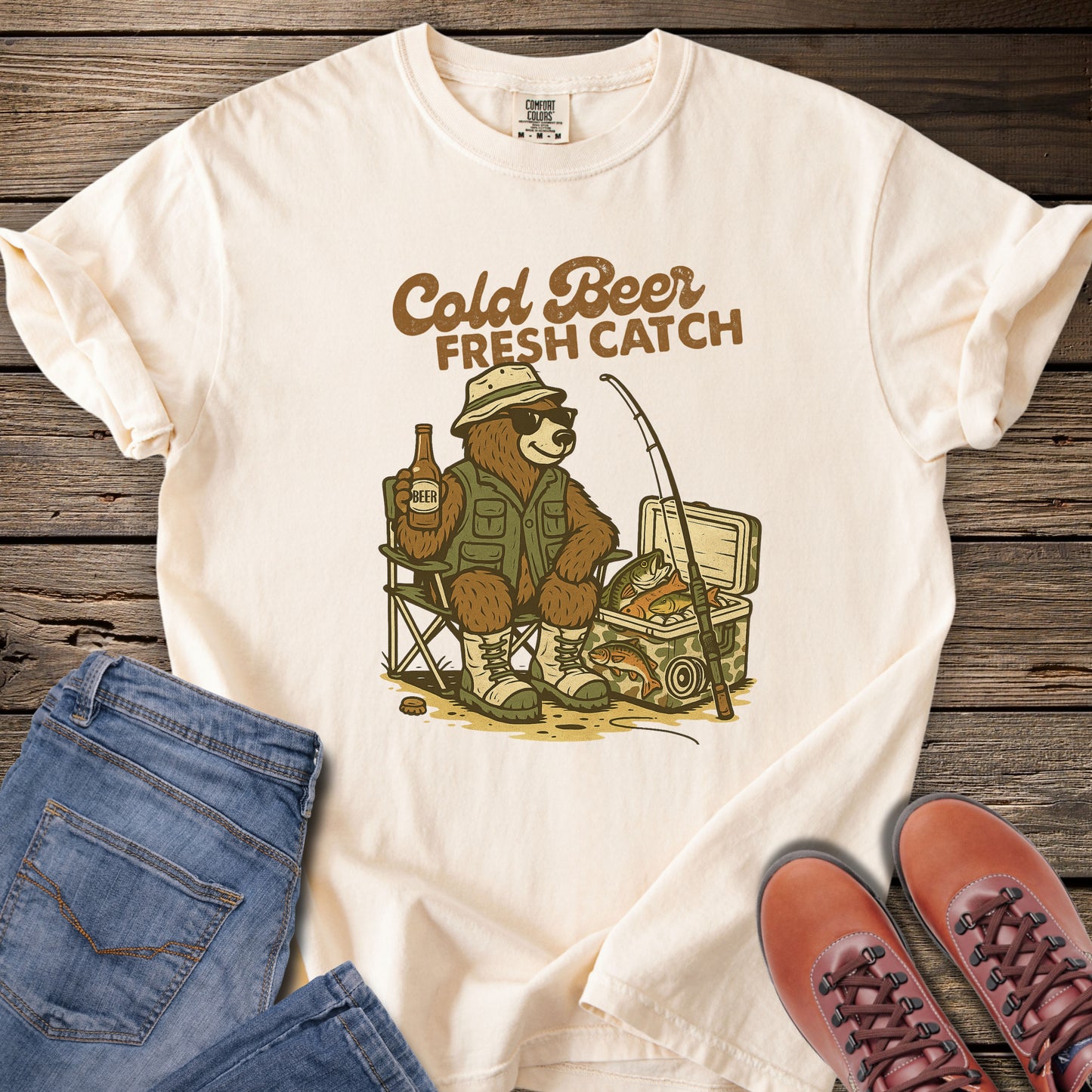 Cold Beer Fresh Catch T-Shirt