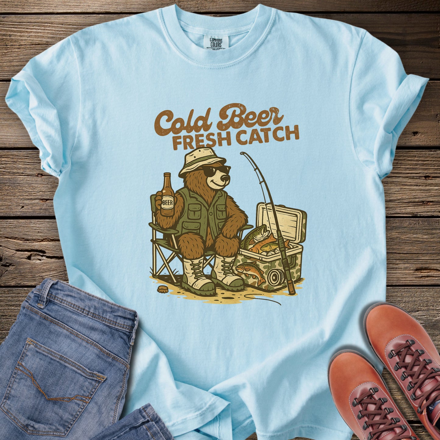 Cold Beer Fresh Catch T-Shirt