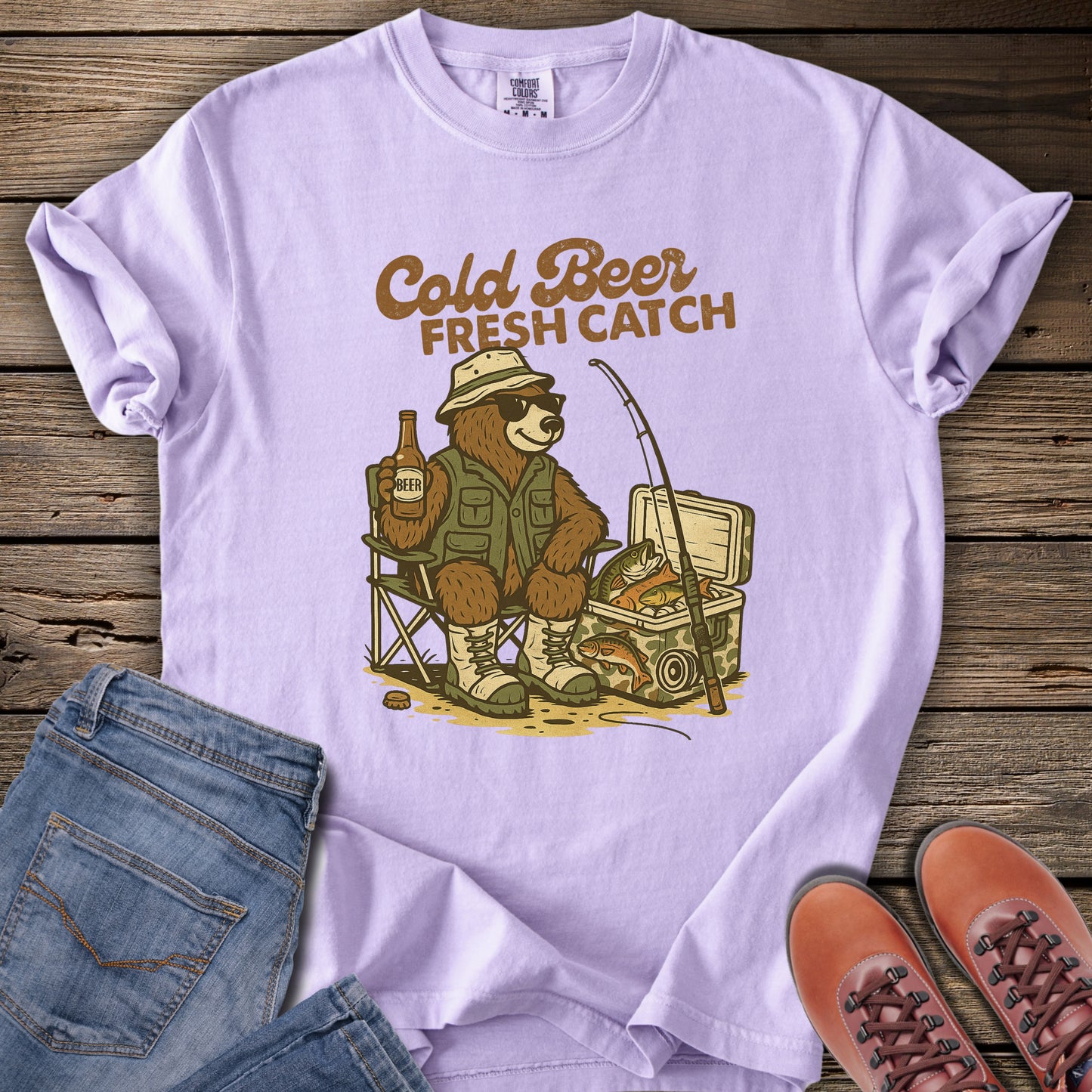Cold Beer Fresh Catch T-Shirt