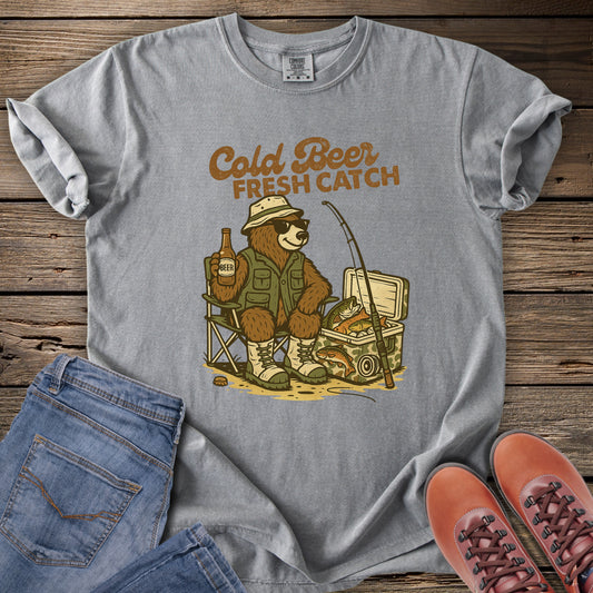 Cold Beer Fresh Catch T-Shirt